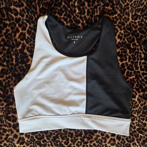 All fenix Black White Sports Bra